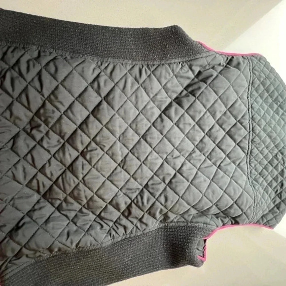 Miami Black Vest with Raspberry Trim Size Large - Picture 5 of 10